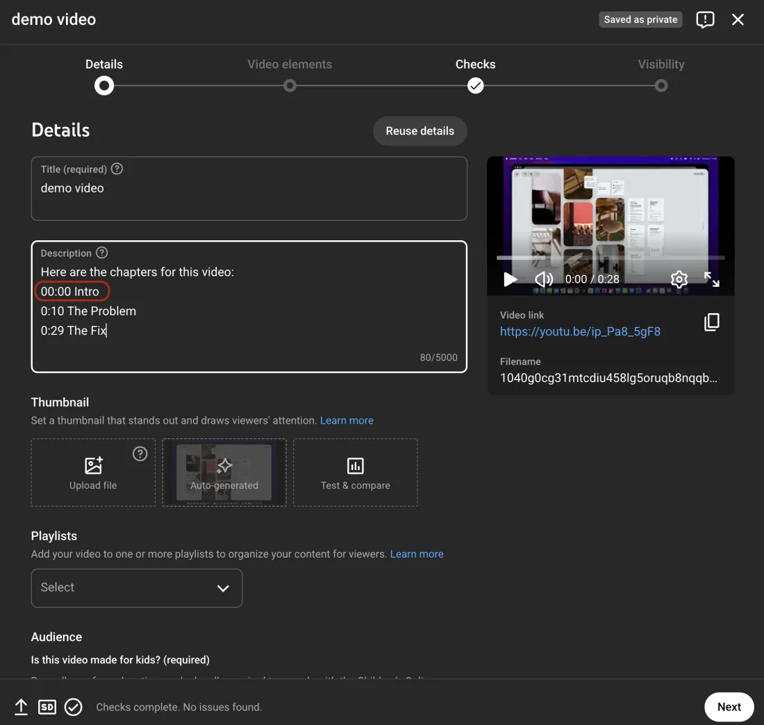 YouTube Chapters Not Working? 7 Proven Fixes & Reasons (2025 Guide) article image